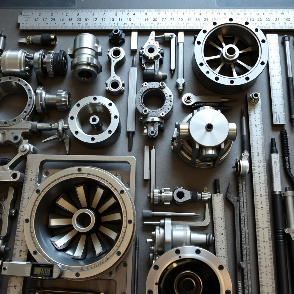 Parts with tools